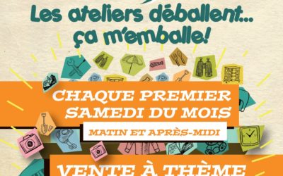 Samedi 3 septembre on déballe le textile d’été !