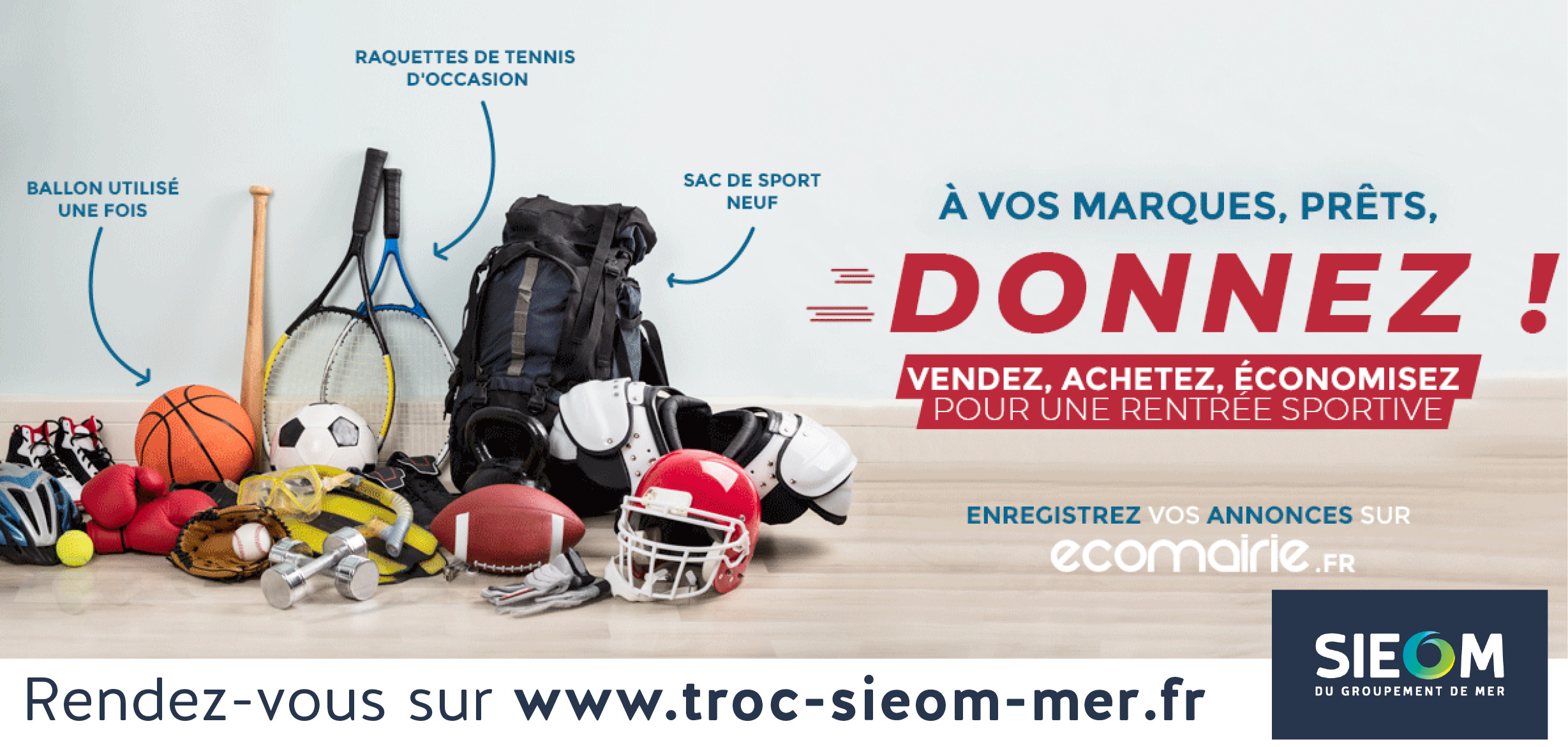 Découvrez le site de troc mis en place par le SIEOM de Mer !