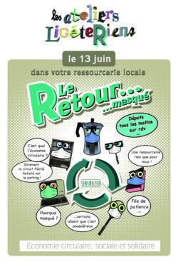 Réouverture de la ressourcerie au public le samedi 13 juin !