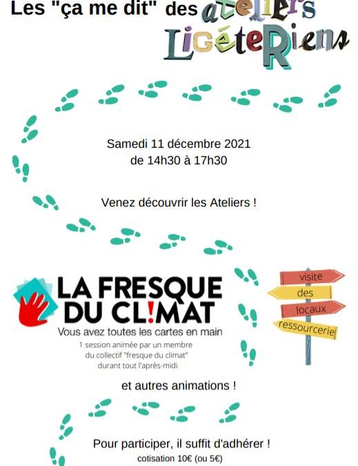 Participez à une fresque du climat lors du « Ca me Dit » du samedi 11 décembre