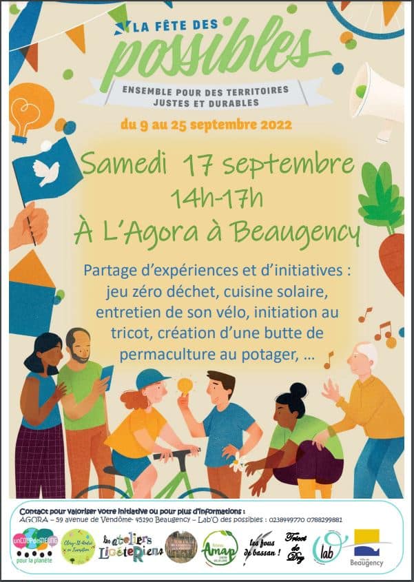 17 septembre c’est la Fête des possibles : ensemble pour des territoires justes et durables !