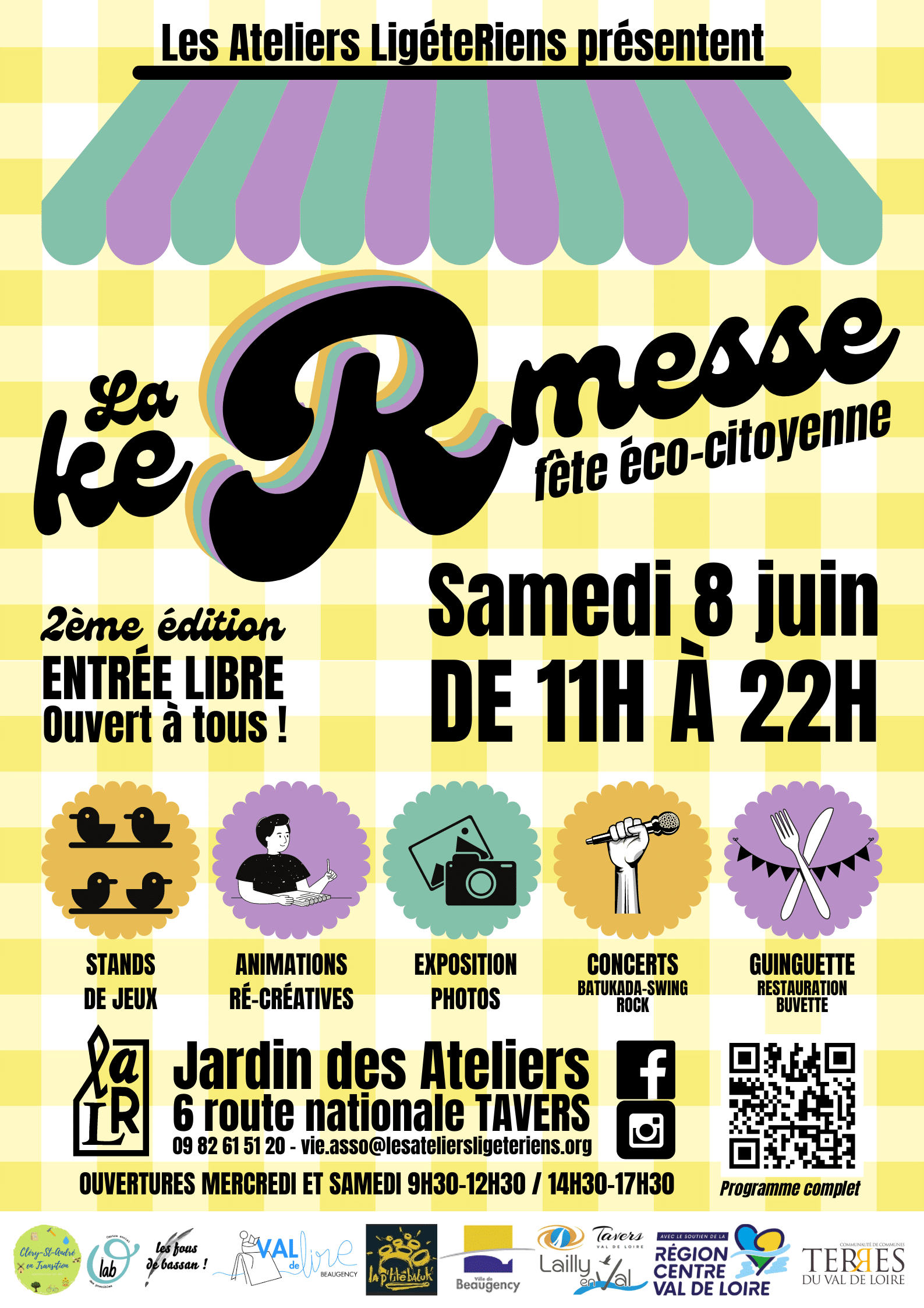 Venez faire la fête avec nous le 8 juin !
