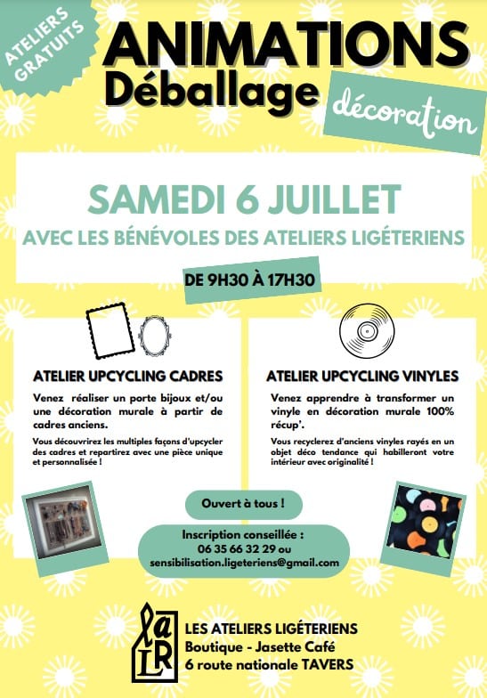 déco déco déco au menu de juillet !