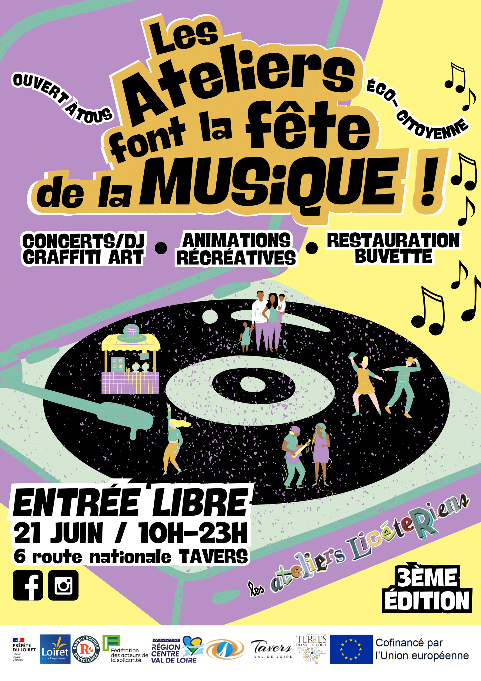 le 21 juin, les Ateliers font leur kermesse !
