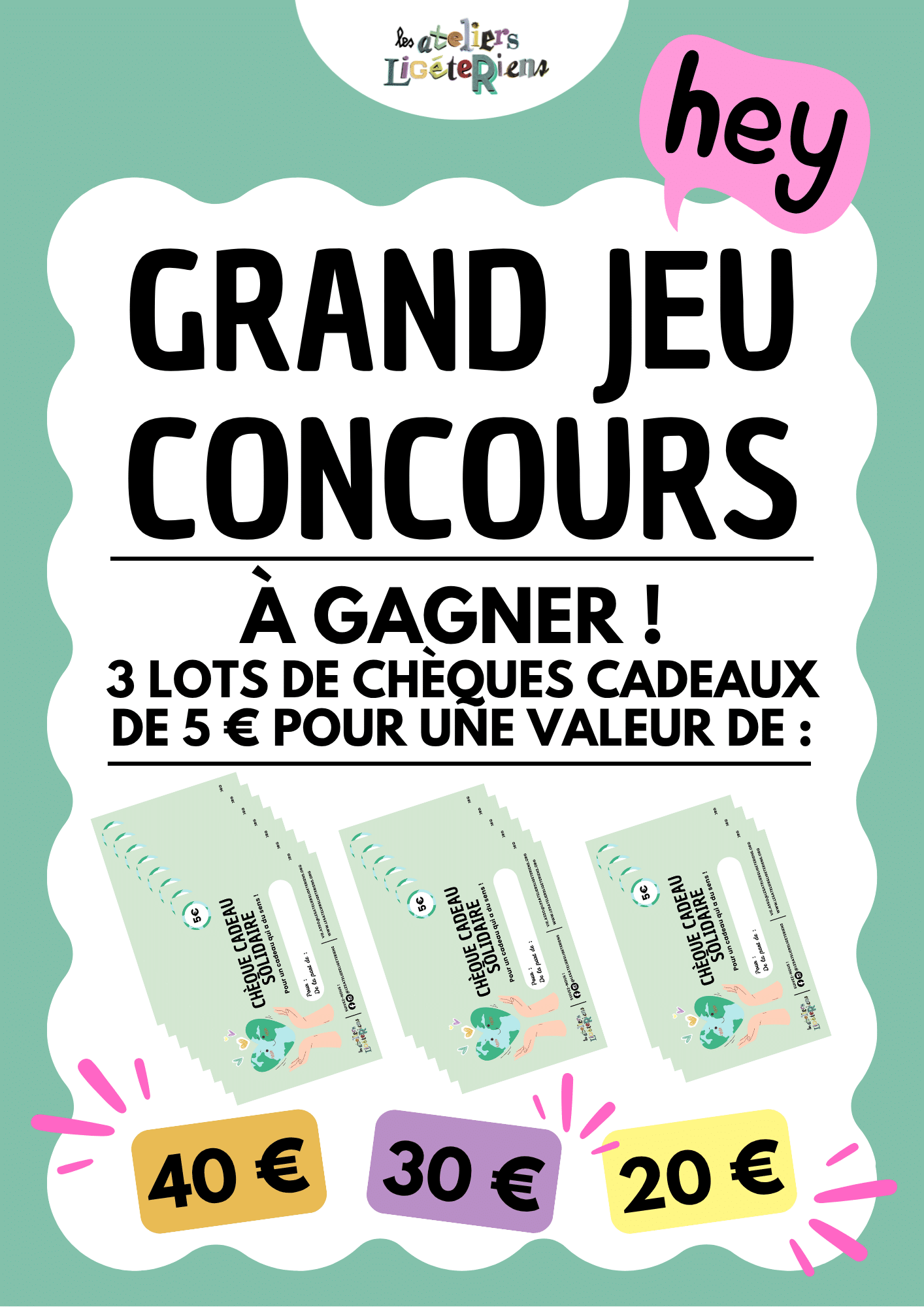 Grand jeu concours à découvrir !